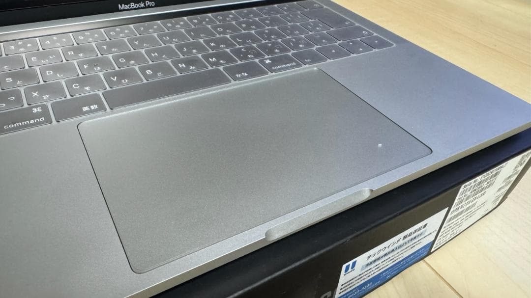 MacBook Pro 13インチ タッチバー SSD1TB メモリ16GB