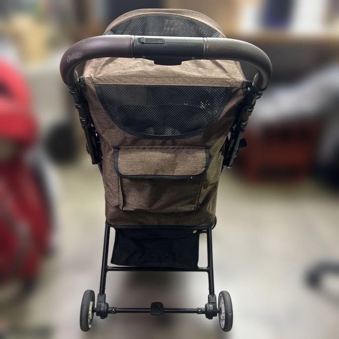 6533 タンスのゲン　折りたたみペットカート　4輪