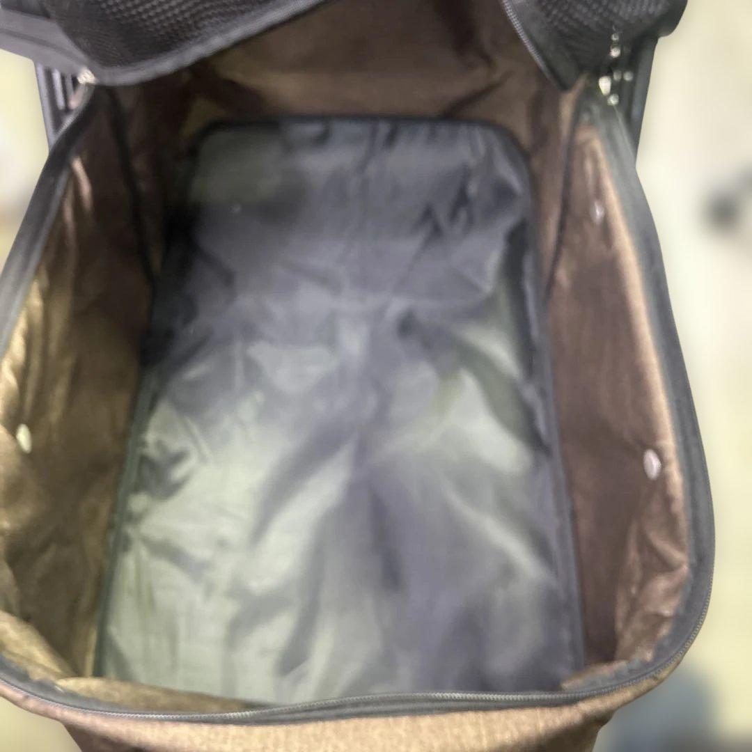 6533 タンスのゲン　折りたたみペットカート　4輪