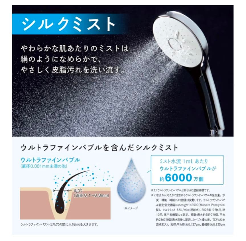 【美品】INAX シャワーヘッド シルバー ホワイト SMS-1807