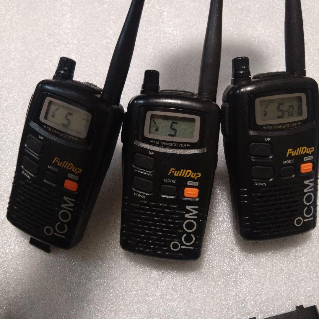 特定小電力トランシーバー ICOM IC-4088D 3台