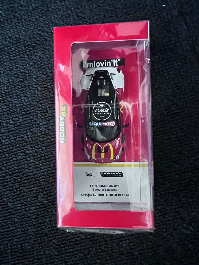 TARMAC フェラーリ 458  GT3 マクドナルド スペシャルエディション