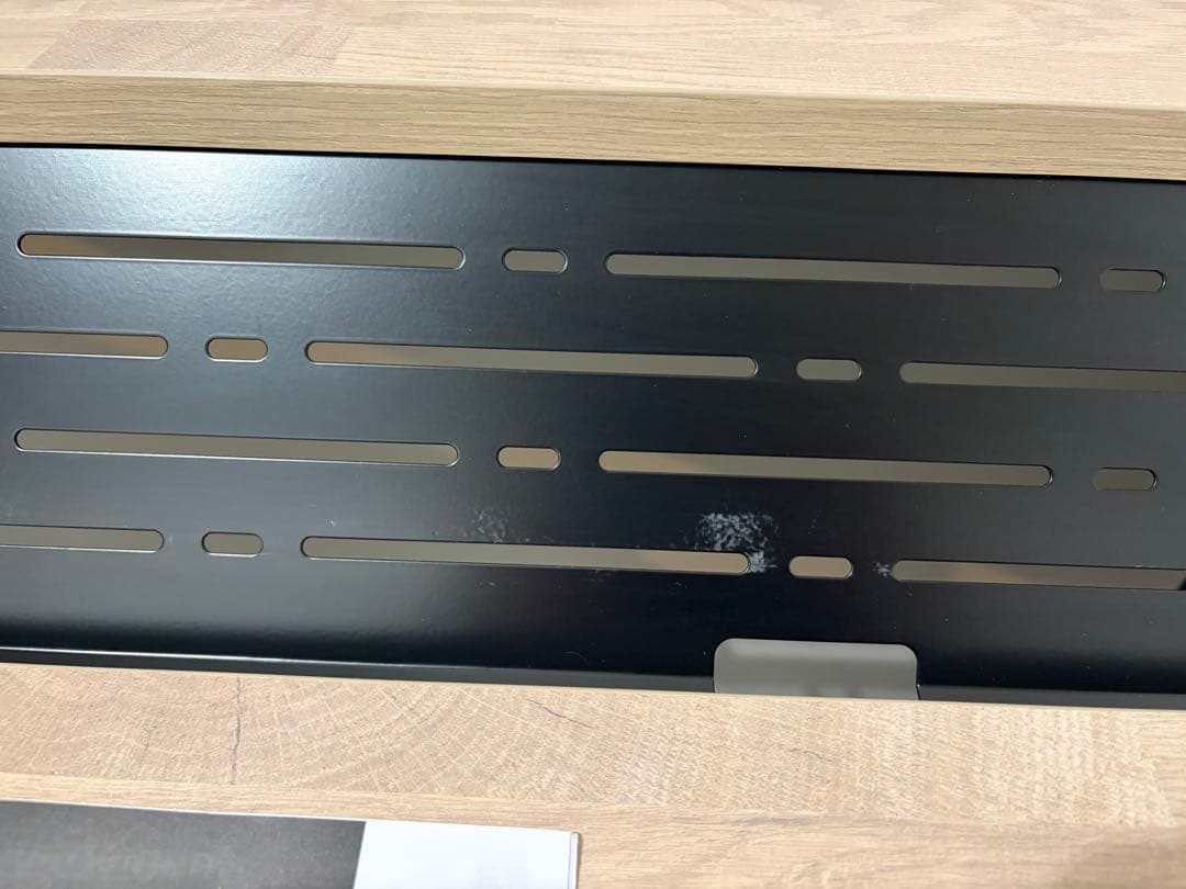 【oooRUoooさま専用】FENGE 電動昇降デスク ナチュラルウッド