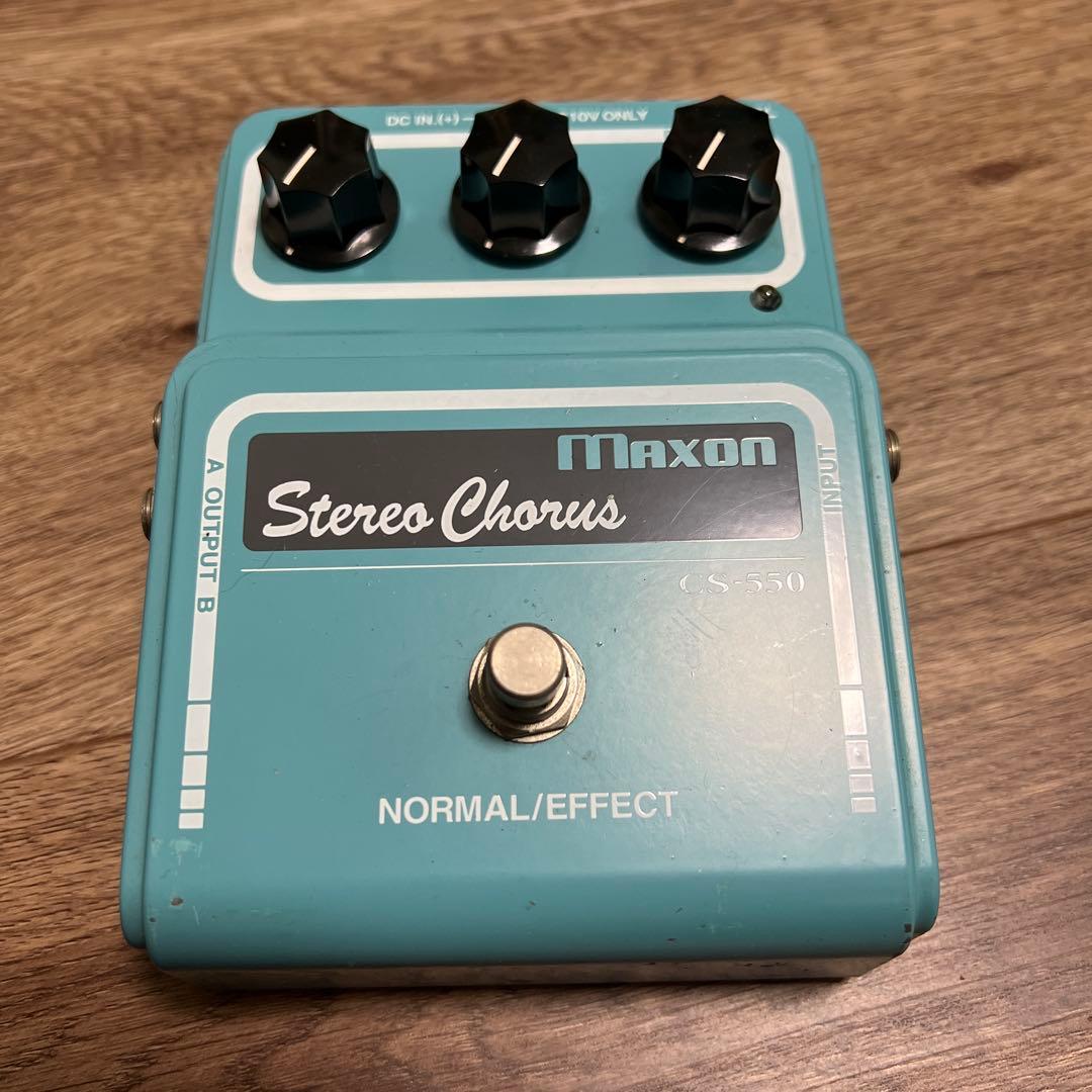 Maxon Stereo Chorus CS-550 本体のみ