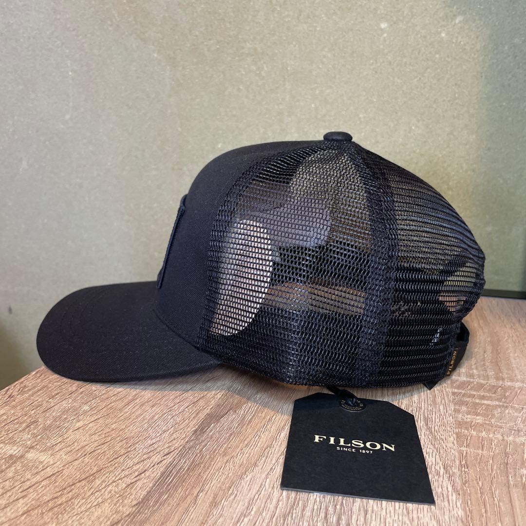 新品未使用 タグ付きフィルソンFILSON Logger MeshCapブラック