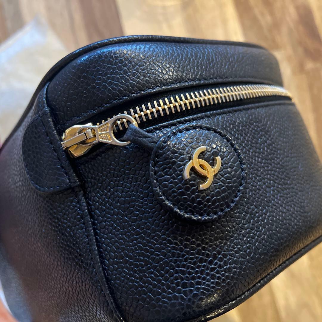 専用です！正規品　シャネル　バニティバッグ　ブラック