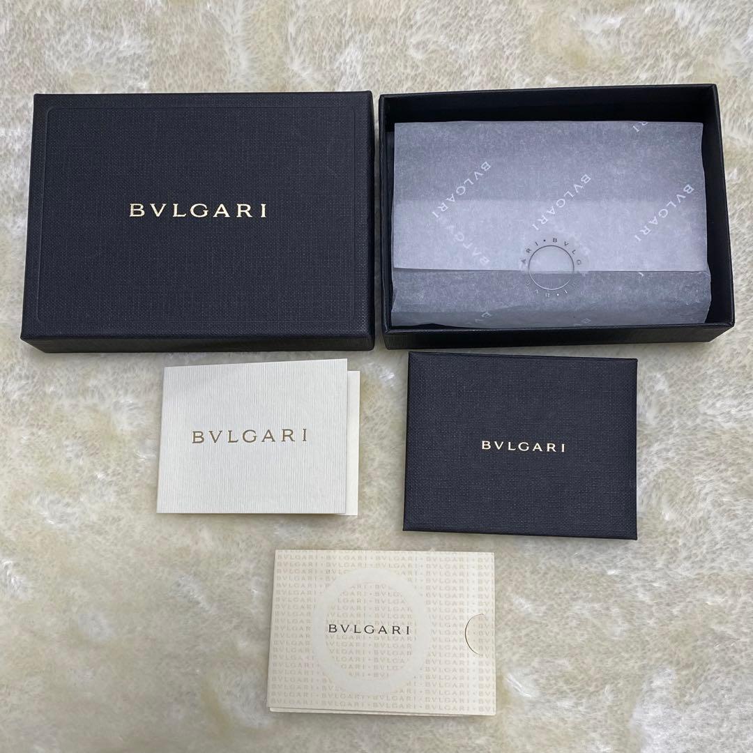 付属品完備❗️新品未使用✨ブルガリ6連キーケース　ビーゼロワン　黒ブラック　レザー