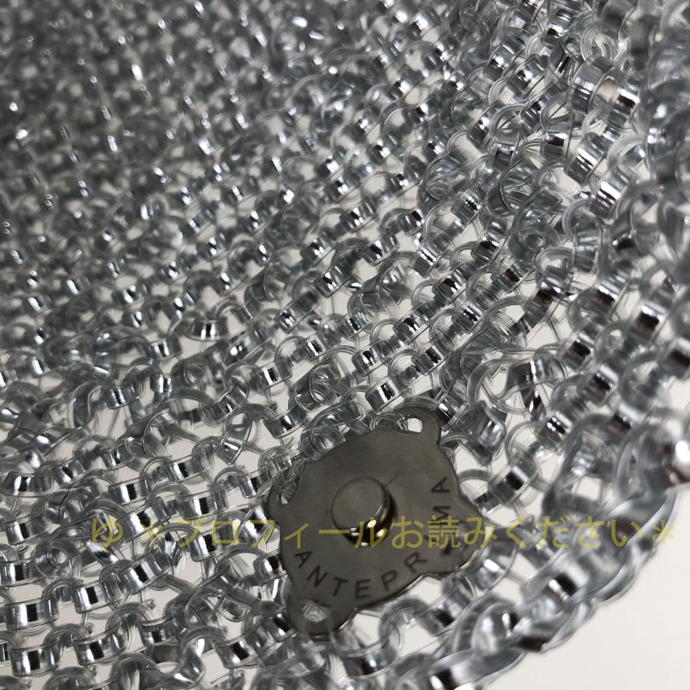 アンテプリマ セッキオスティローゾ ショルダーバッグ シルバー