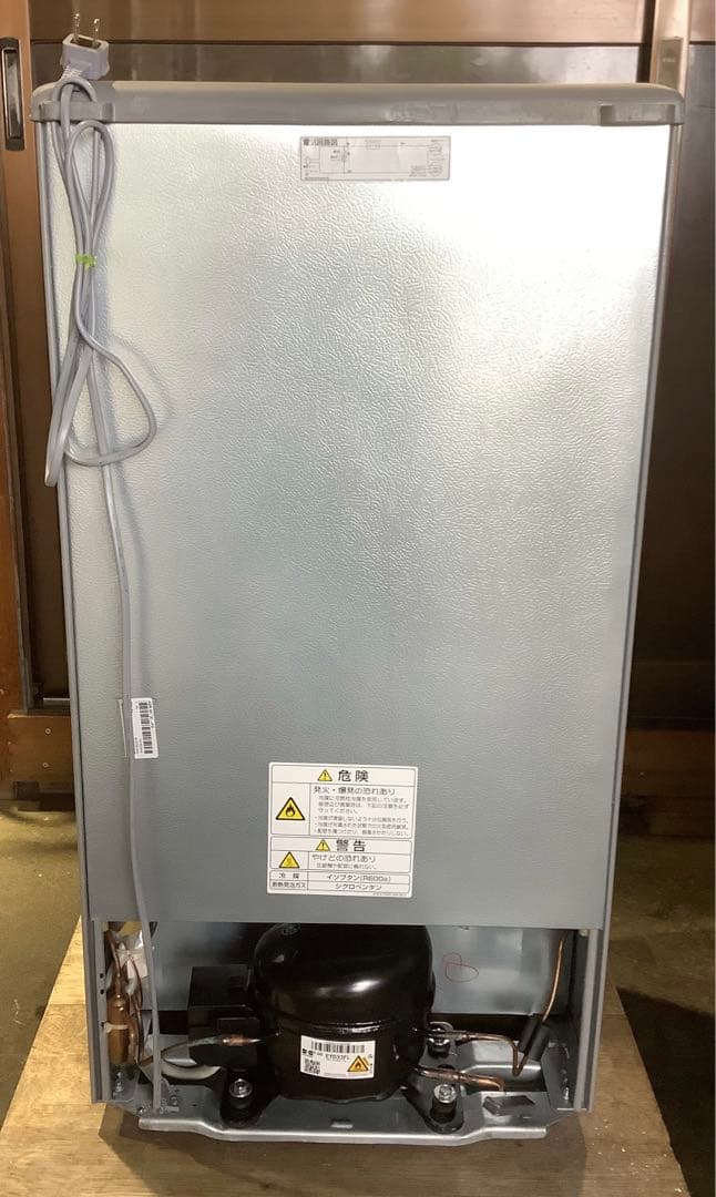 【高年式】AQUA 1ドア冷蔵庫 AQR-8K(S) 75L 22年製 シルバー