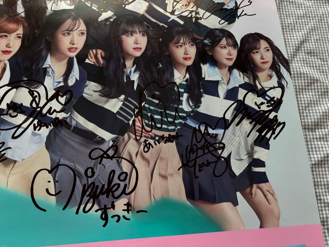 akb48 直筆サイン入りポスター アイドルなんかじゃなかったら 選抜メンバー