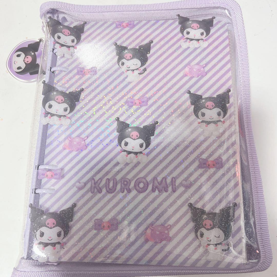 サンリオ ぷっくり3Dクリアバインダー クロミ カード トレカ ファイル