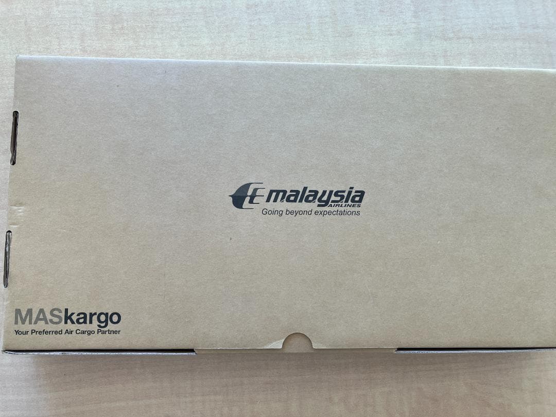 マレーシア航空　B747-400F　MAS Kargo　貨物機模型　1/200す