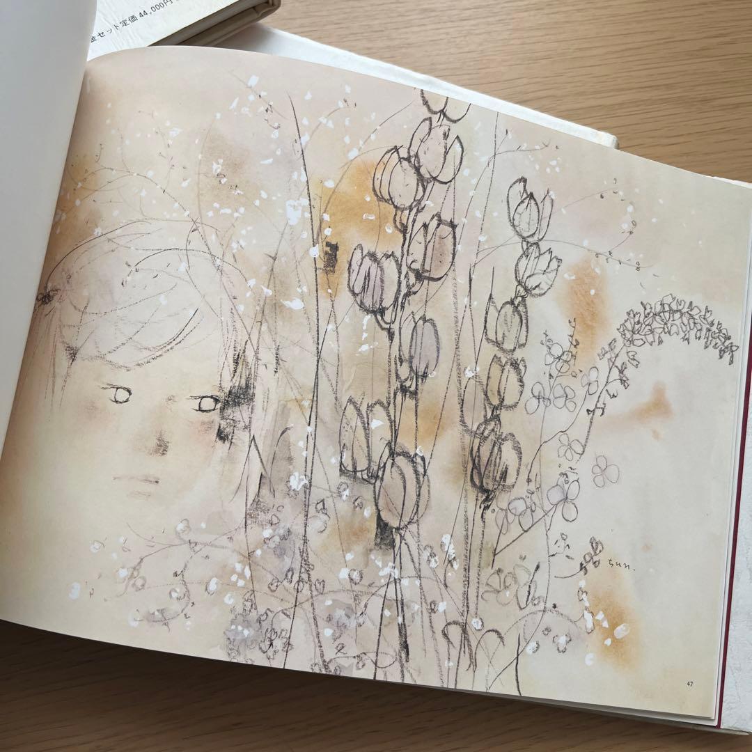 いわさきちひろ　画集　当時物昭和レトロ古道具　ポスター　絵画　挿し絵　カレンダー