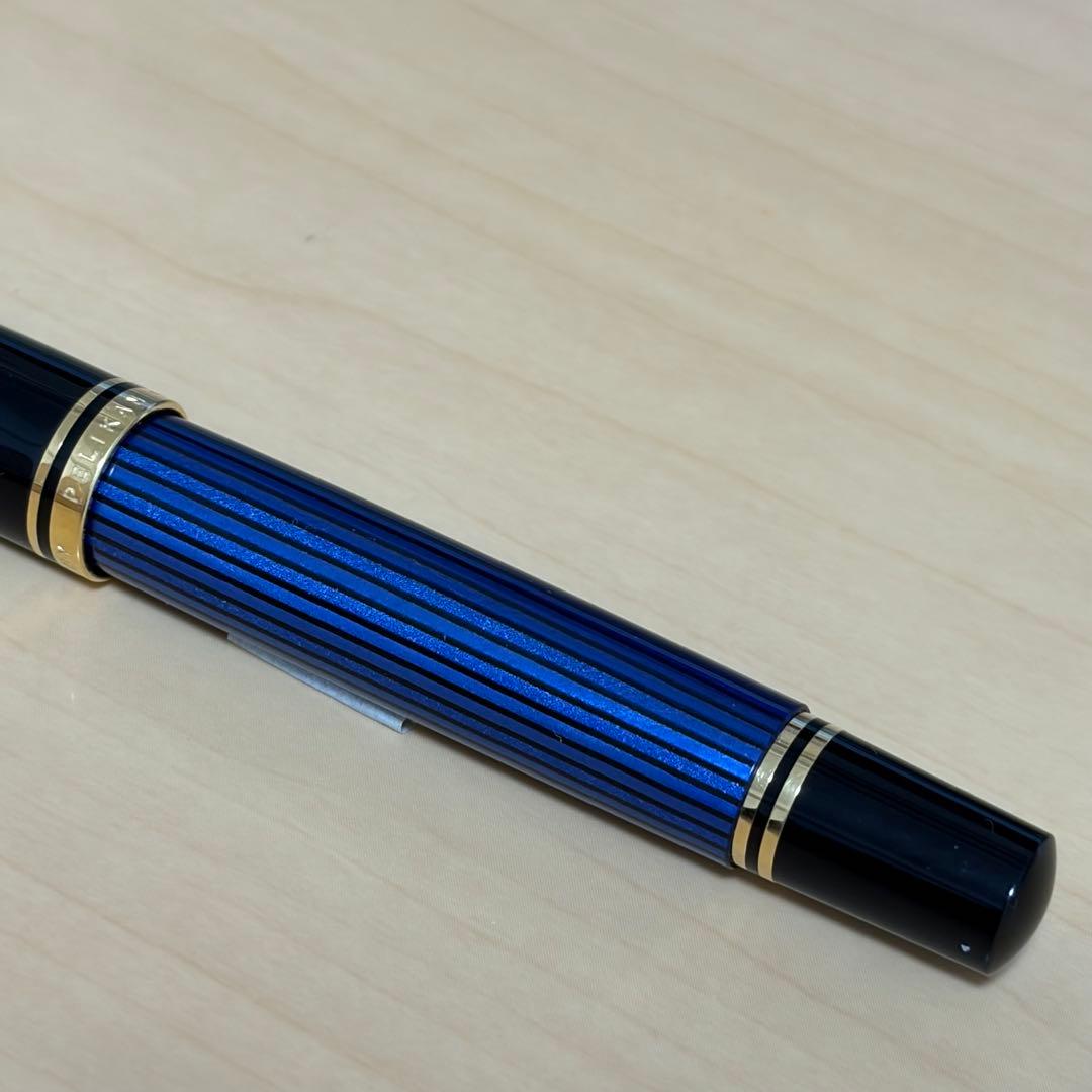 Pelikan ペリカン スーベレーン M600 14K EFニブ 万年筆 青縞