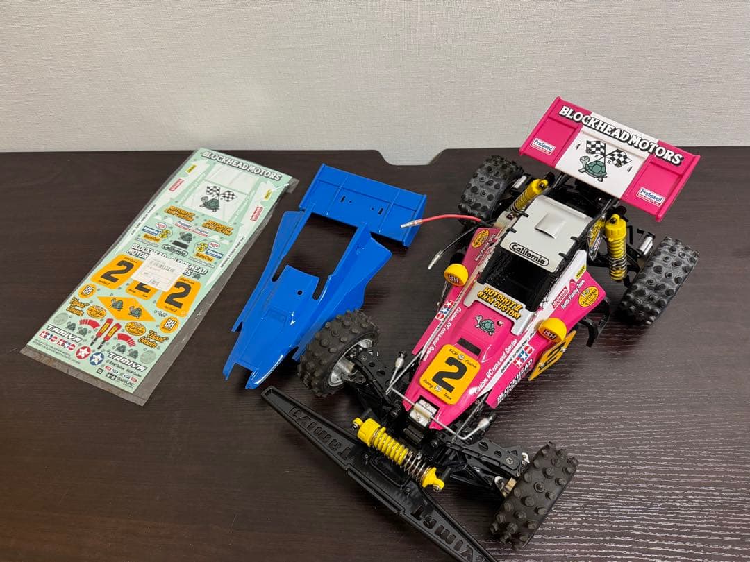 タミヤ　ホットショット2 ブロックヘッドモータース　ボディ2個付き