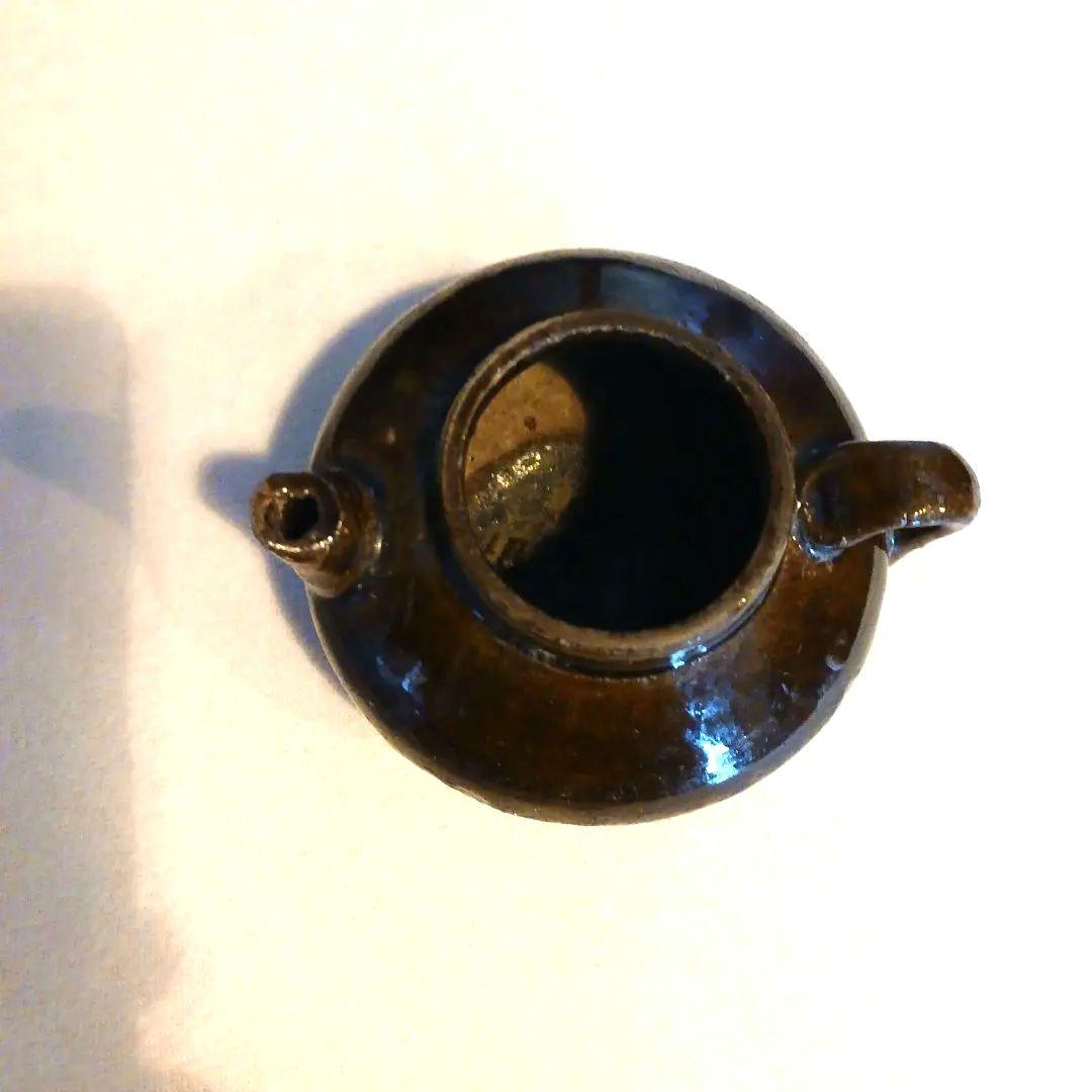 古瀬戸　飴紬水滴　江戸