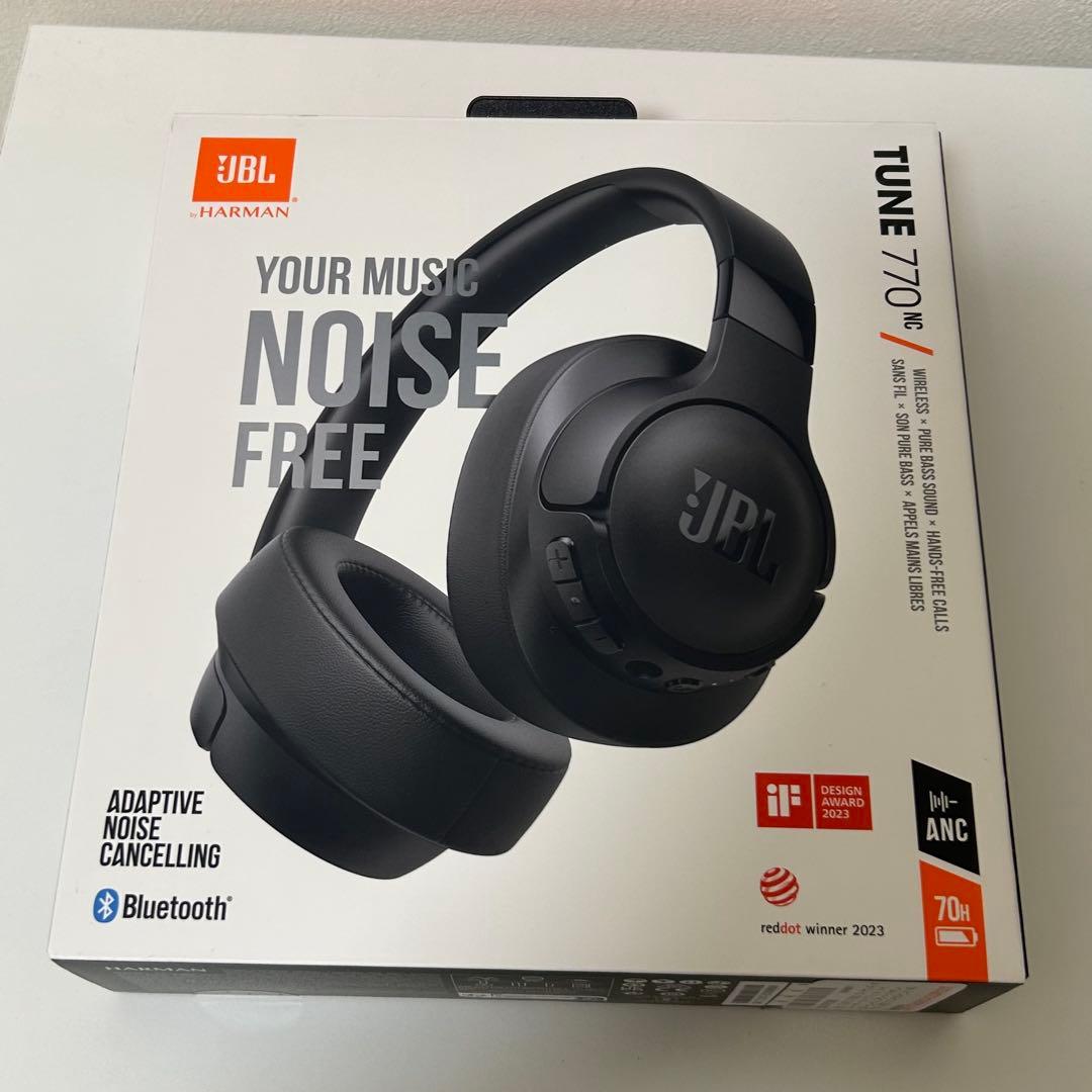 JBL tune 770NC ワイヤレスヘッドホン ブラック