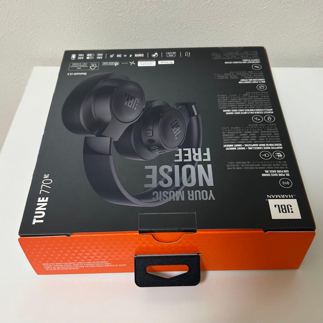 JBL tune 770NC ワイヤレスヘッドホン ブラック
