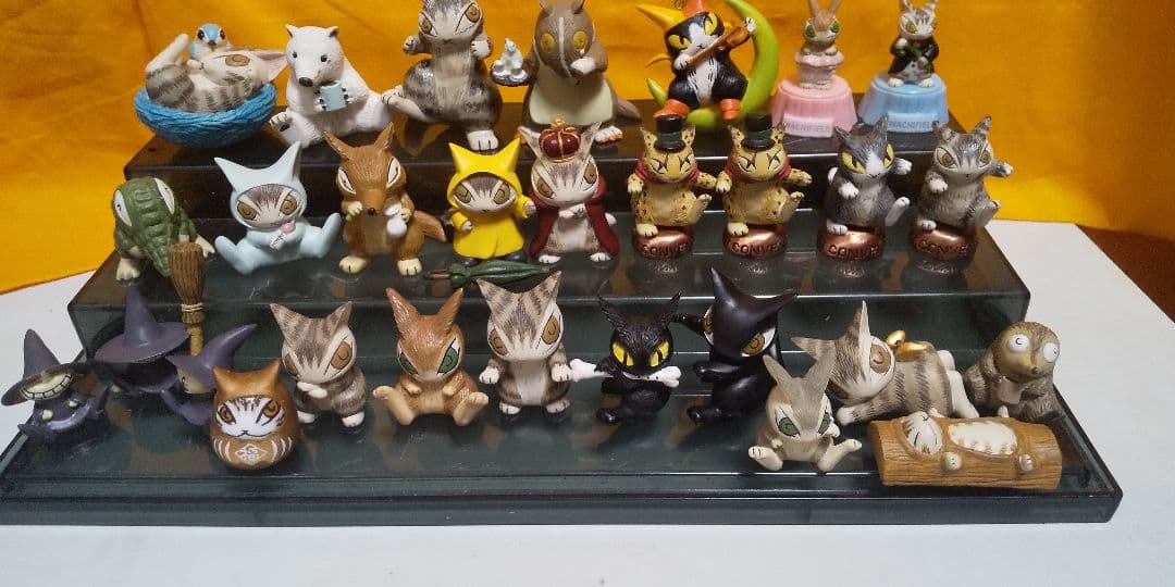 わちふぃーるど 猫のダヤン フィギュアコレクション 陶器 グッズセット