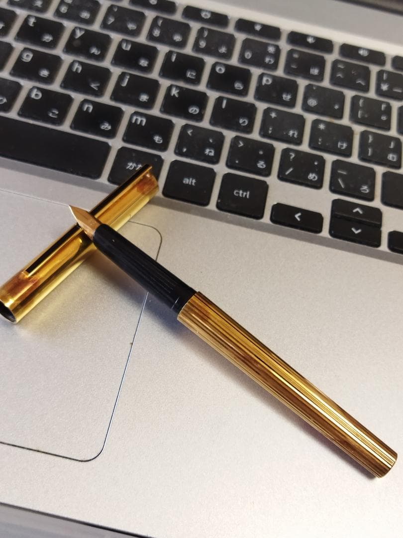 デュポン S.T.DuPont 万年筆 　925　ペン先 18ct ゴールド