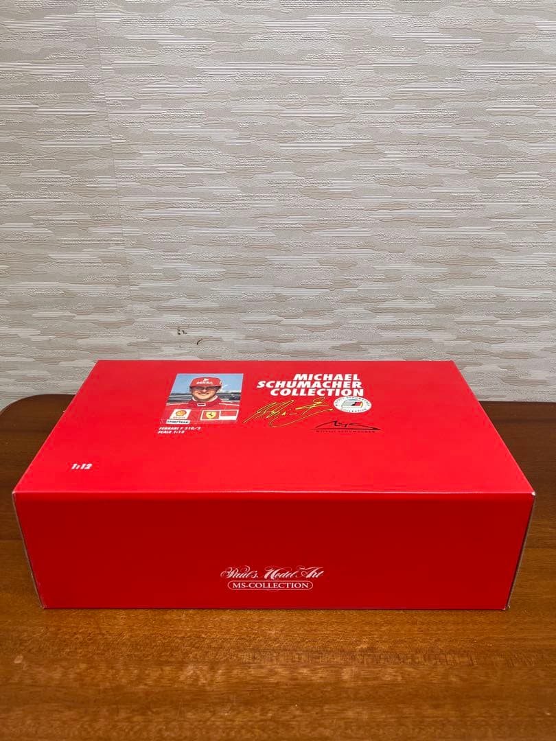 No338ミニカー1/12MICHAEL SCHUMACHER FERRARI