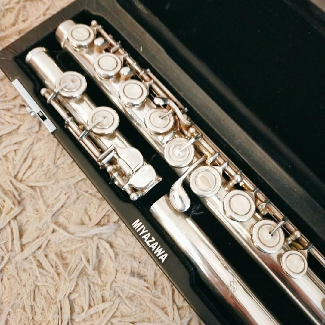 Miyazawa 925シルバー　ミヤザワ フルート アトリエⅡ　2