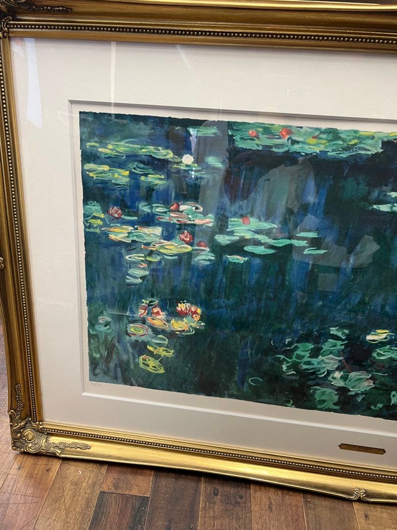 ☆ cizario05oaks☆クロード・モネ 「睡蓮(緑の反映・L)」