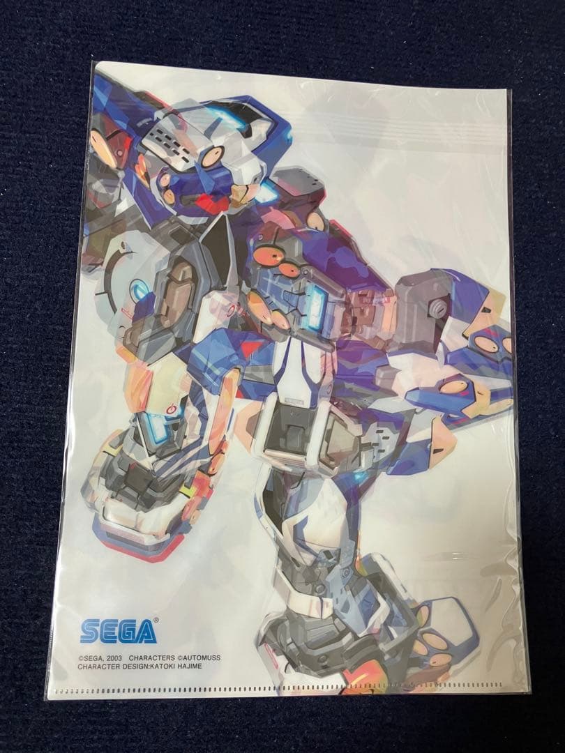 【非売品】電脳戦機バーチャロンマーズ SEGA A4 クリアファイル ①
