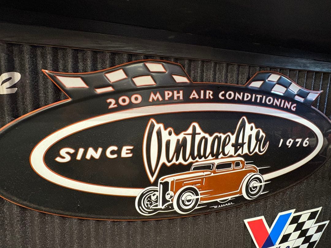 レア　大　看板　ビンテージエアー　vintage air ホットロッド