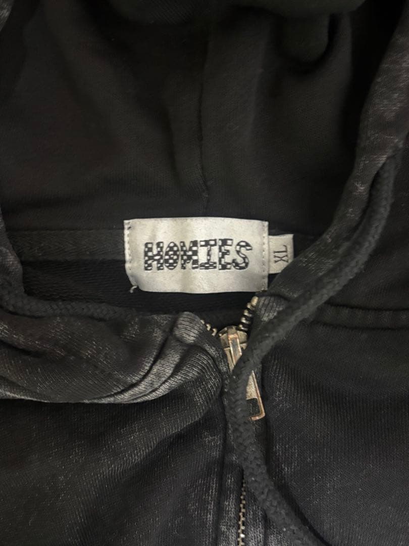 トップス homies network zip hoodie