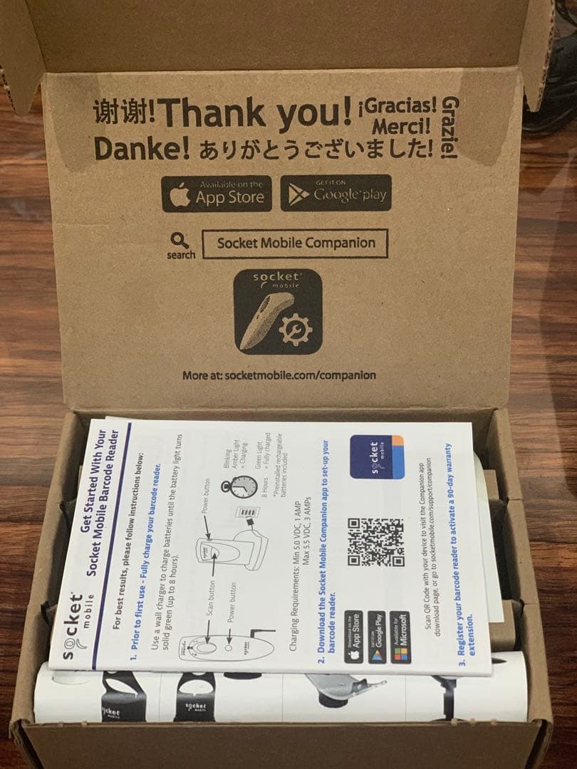 【美品】socket mobile バーコードリーダー S700 ホワイト