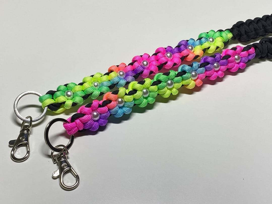 【ハンドメイド】パラコード・スマホ用ショルダーストラップ