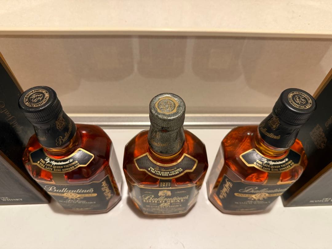 Ballantine's Gold Seal 2点　12年 1点ウイスキー 古酒