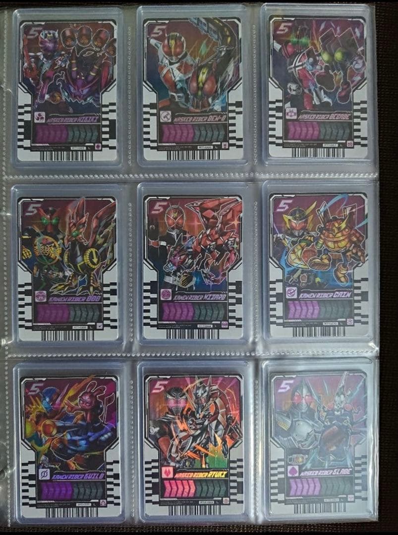 ライドケミートレカ Lレア107枚　まとめ売り