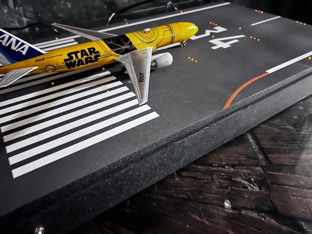 デルタグルーヴ/Delta Groove 滑走路 成田空港 ジオラマ 1/200