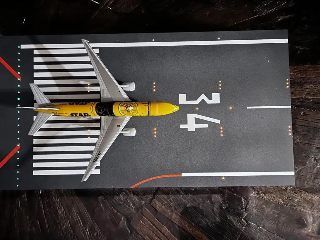 デルタグルーヴ/Delta Groove 滑走路 成田空港 ジオラマ 1/200