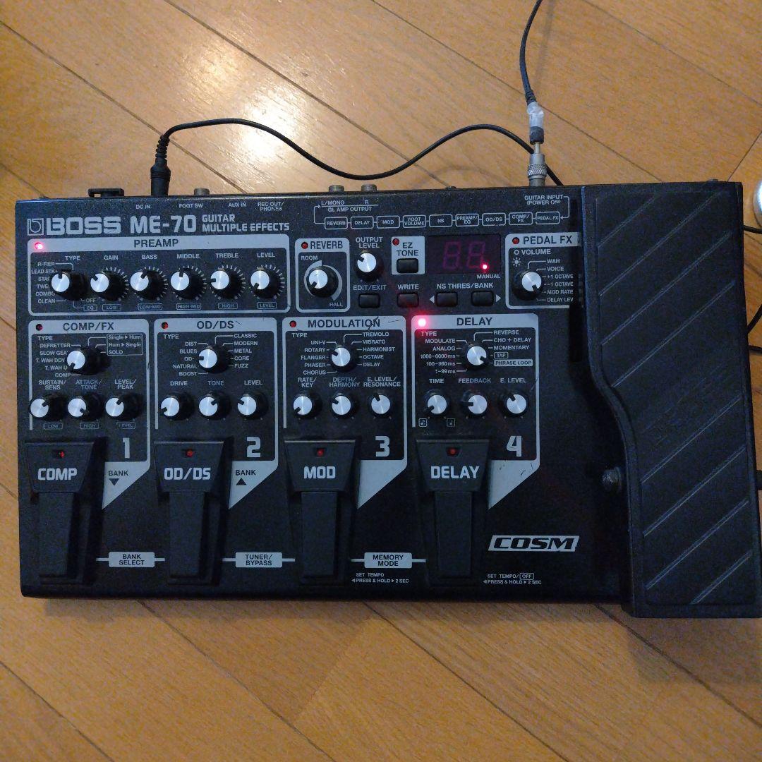 BOSS ME-70 マルチエフェクター 別売アダプター付 取説付