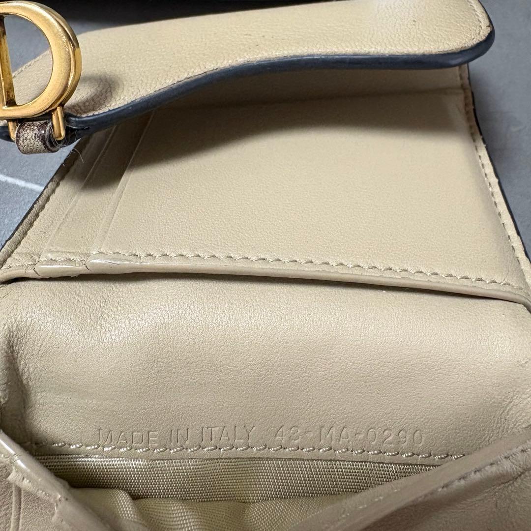 ディオール Dior Saddle ロータス ウォレット