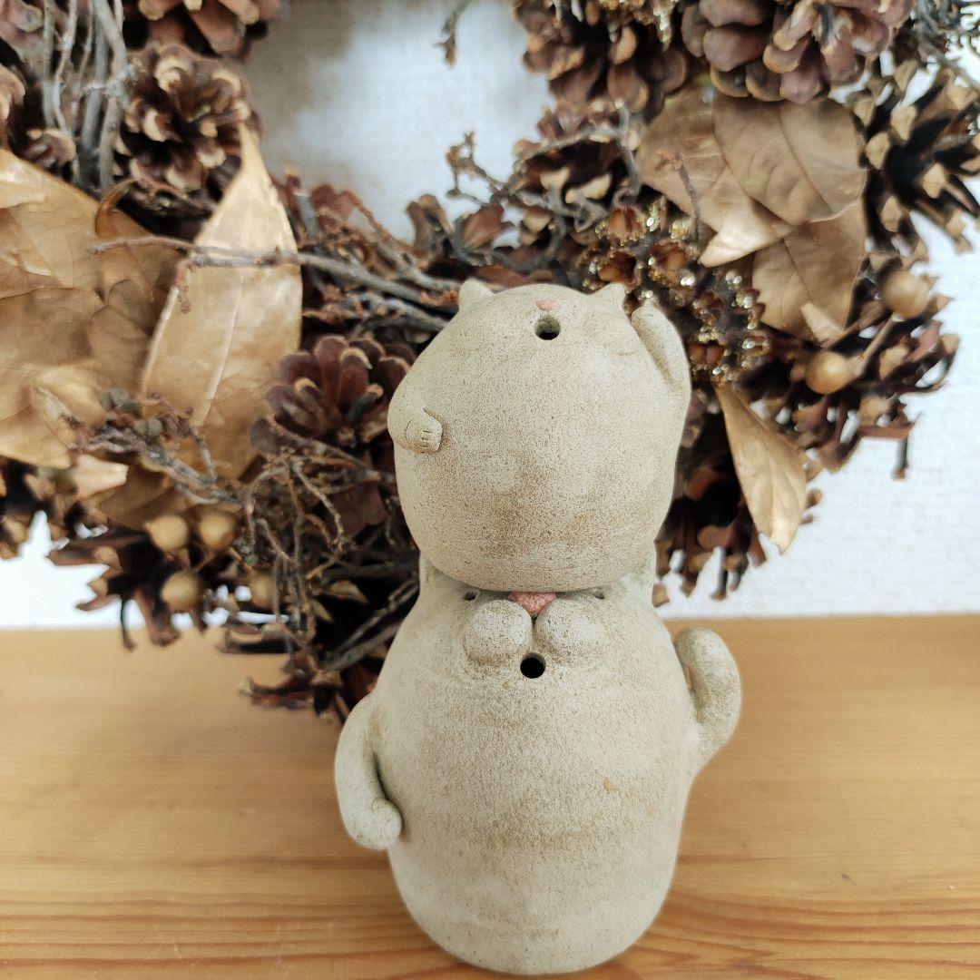 猫とハムスターの埴輪