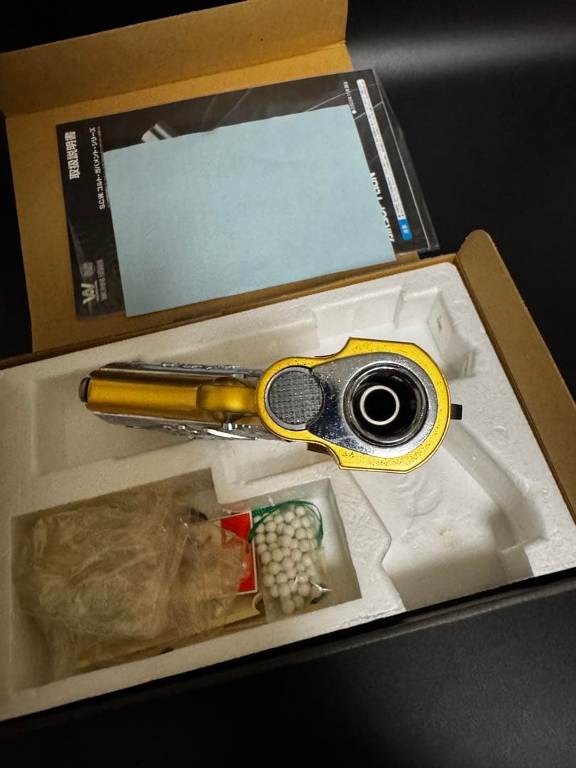 ウエスタンアームズ　コルトガバメント　ゴールド