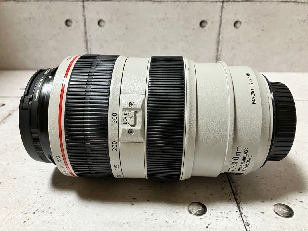 Canon EF 70-300mm f/4-5.6L IS USM フード付美品