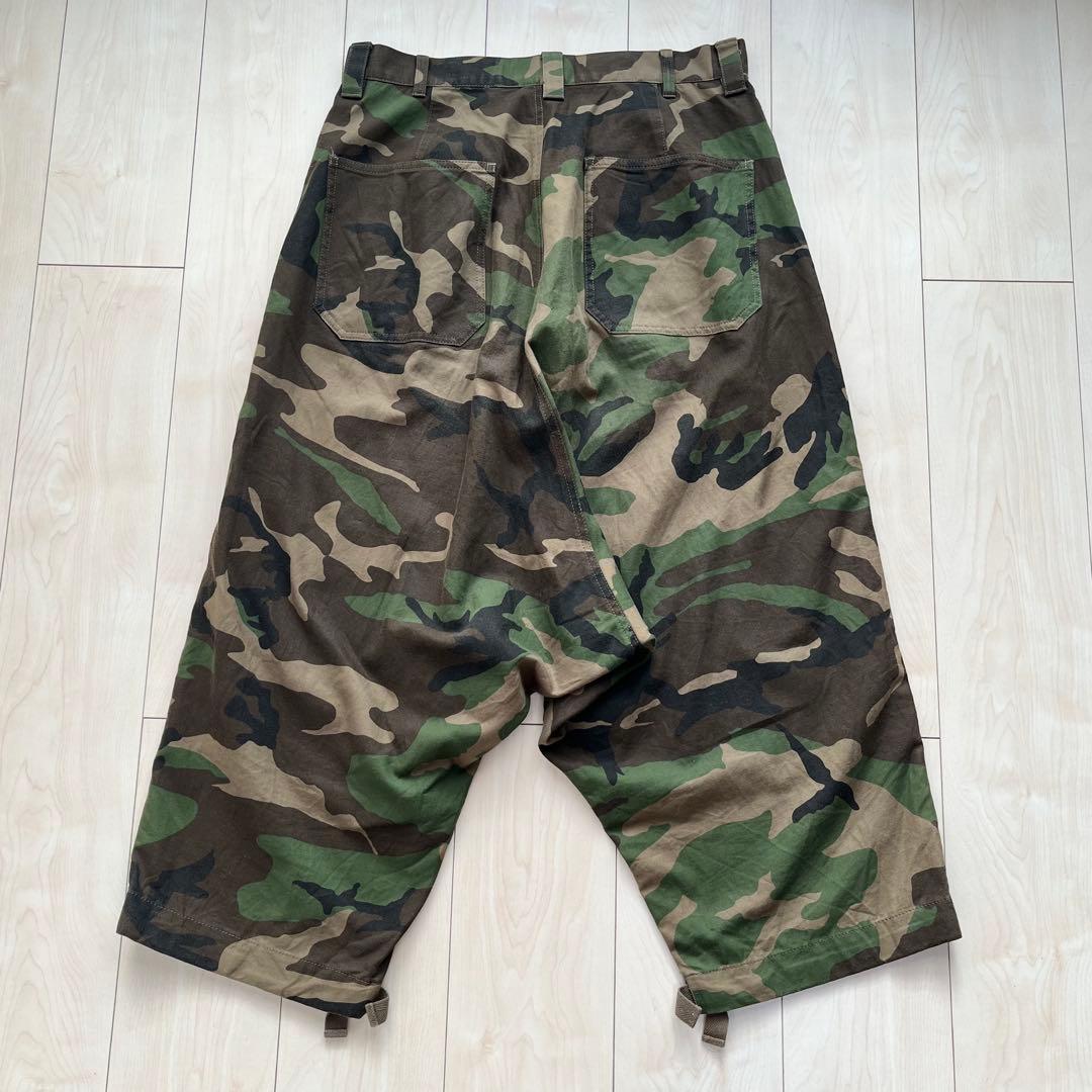 Y's ワイズ ヨウジヤマモト サルエルパンツ カモフラ 迷彩 3