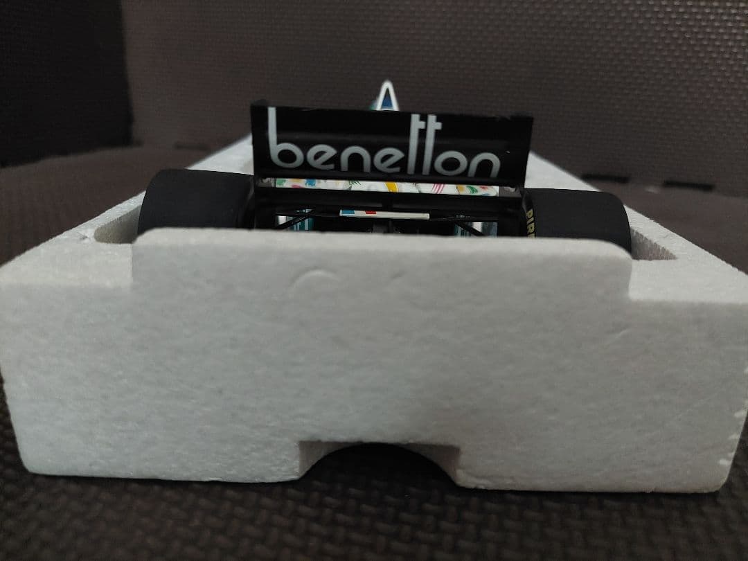 1/18 ミニチャンプス ベネトン BMW B186 1986 G.ベルガー