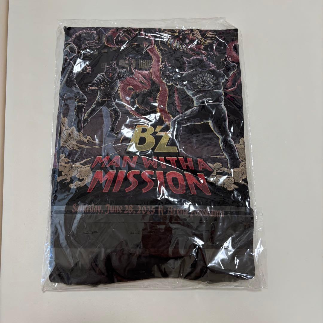 B'z MAN WITH A MISSION コラボT Lサイズ　UNITE
