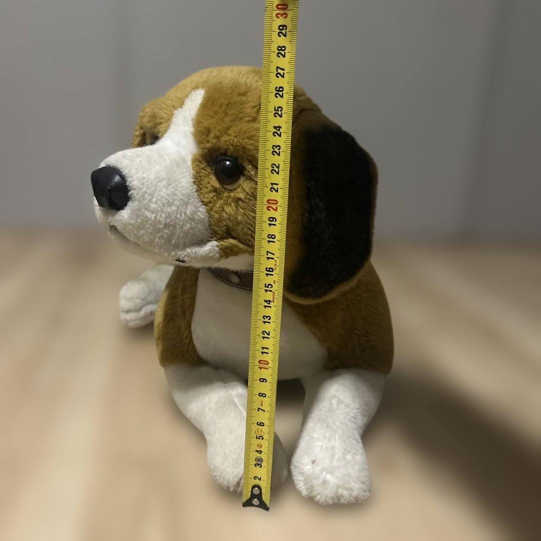 【ぬいぐるみ】犬 ビーグル　大型 リアル レトロ