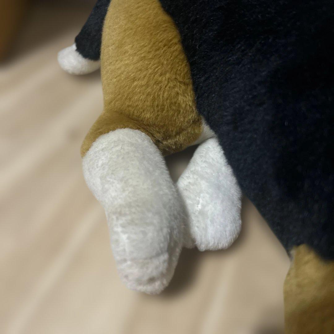 【ぬいぐるみ】犬 ビーグル　大型 リアル レトロ
