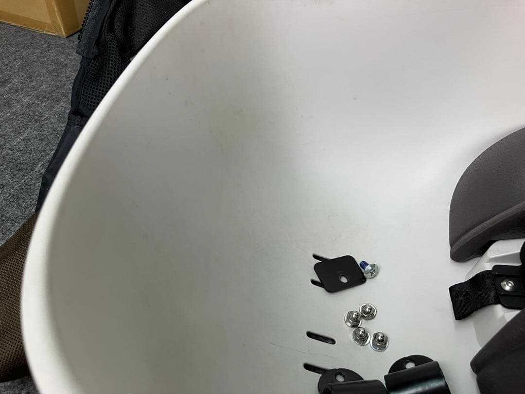 パナソニック ギュットクルーム フロントチャイルドシート レインカバーなど付属