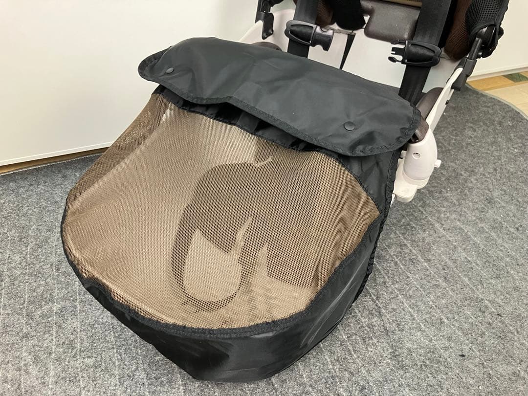 パナソニック ギュットクルーム フロントチャイルドシート レインカバーなど付属