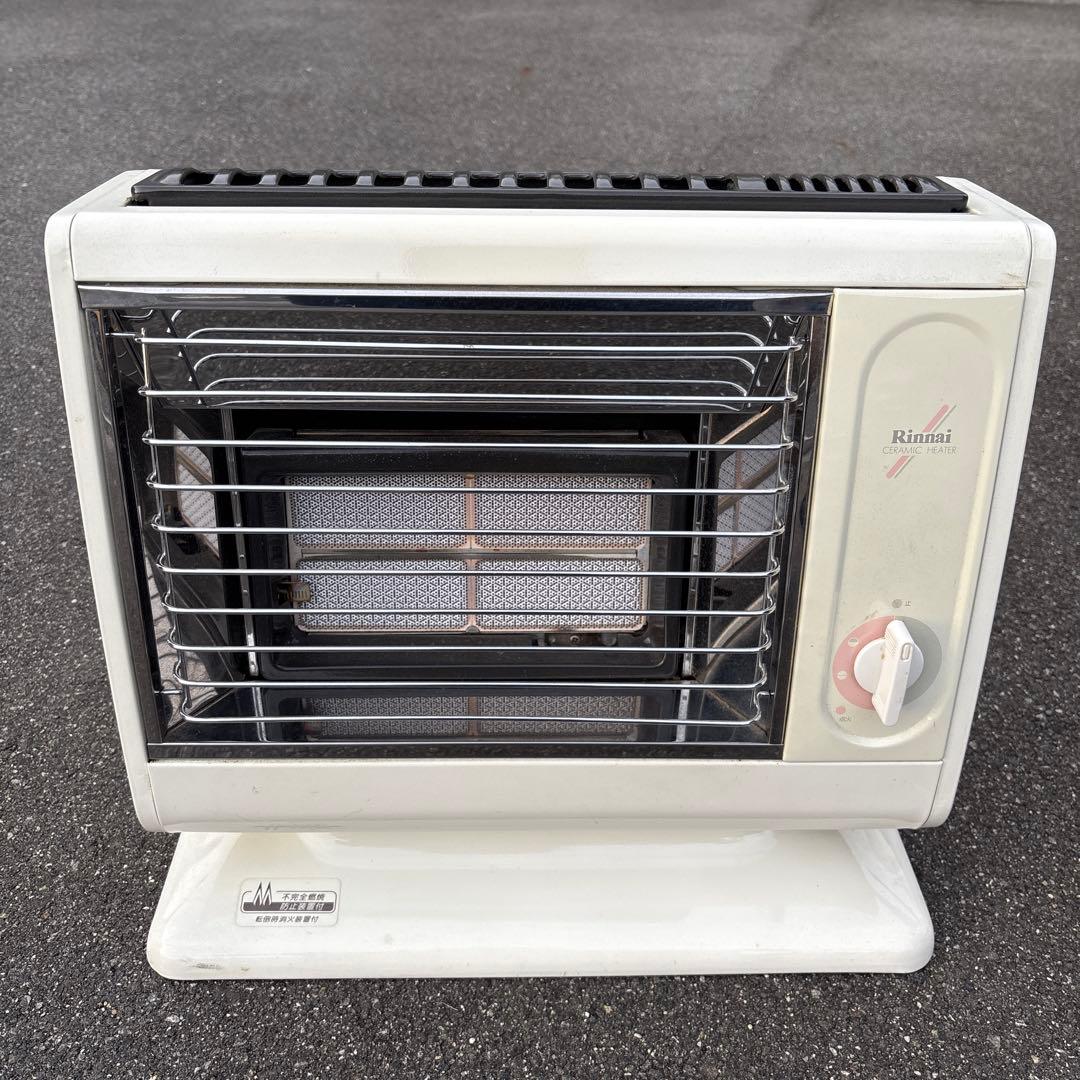 リンナイ ガスストーブ ホワイト