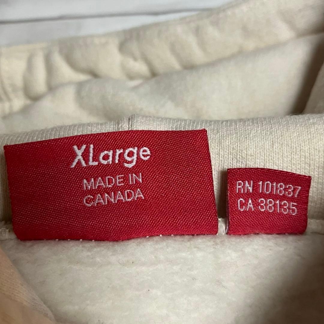 【希少サイズ】Supreme センター刺繍 アーチロゴ 希少 パーカー XL